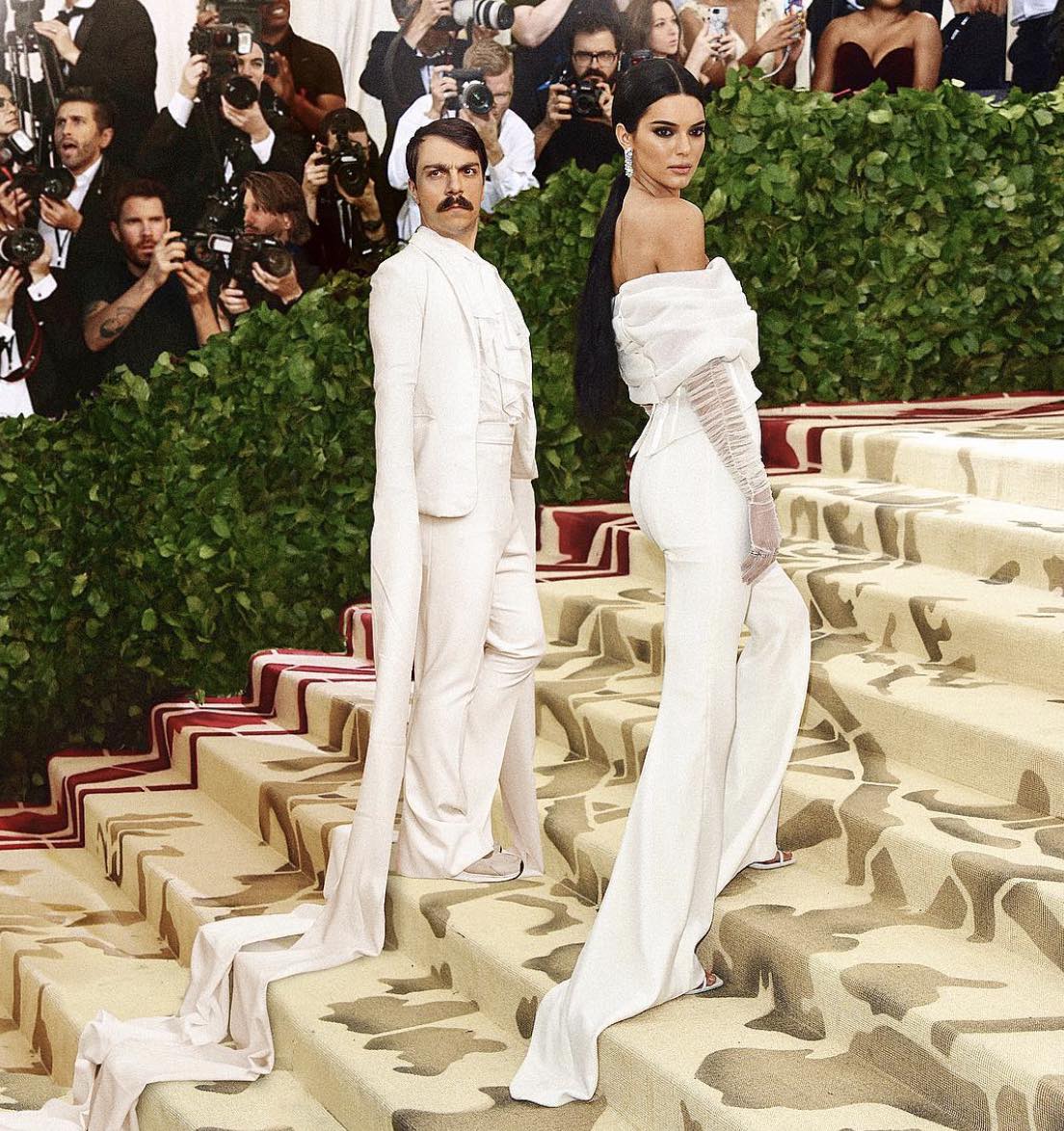 Performance artist photoshops himself as Kendall Jenner’s fraternal